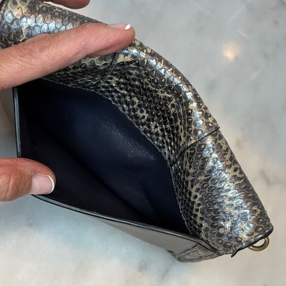 Coach Bag Purse Handbag Crossbody Snakeskin  Dreamer Colorblock Convertible Bag - Picture 16 of 16